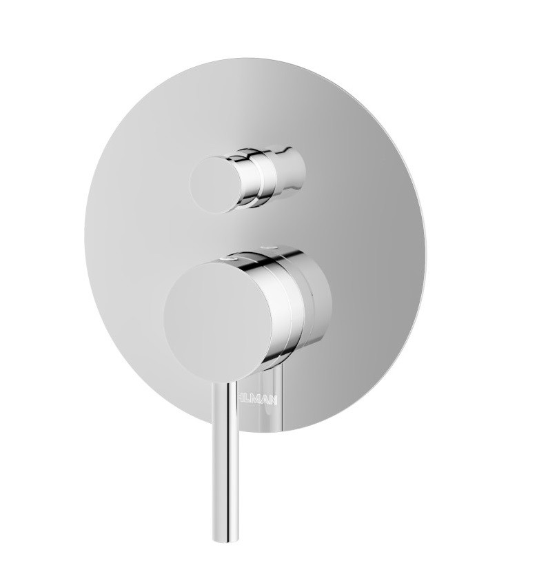 Kohlman Axel podtynkowa bateria wannowo-prysznicowa chrom połysk QW210A