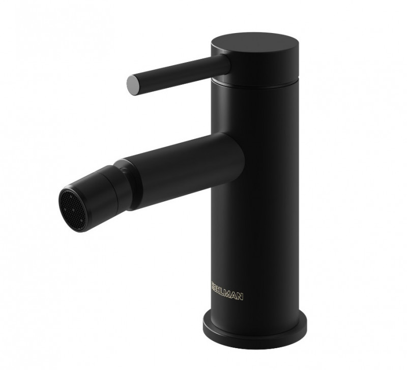 Kohlman Axel Black bateria bidetowa czarny mat QB130AB