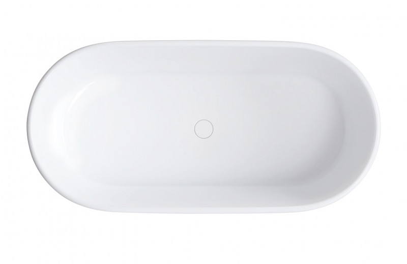 Omnires Marble+ Classica wanna wolnostojąca 160x79 lany marmur biały połysk CLASSICAWWBP