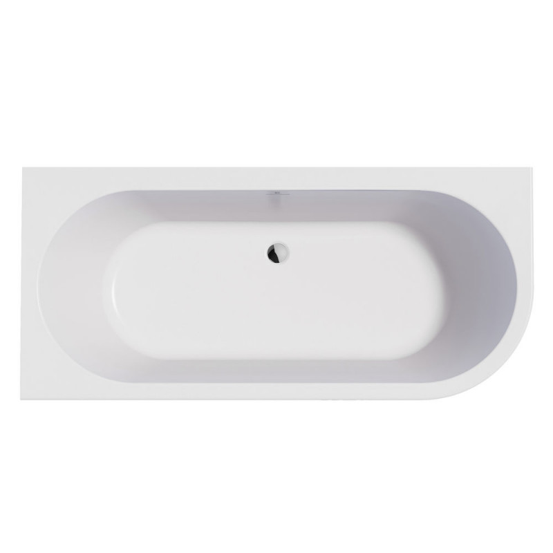 Roca Eternity wanna wolnostojąca przyścienna lewa 165x75 akryl biały A248593000