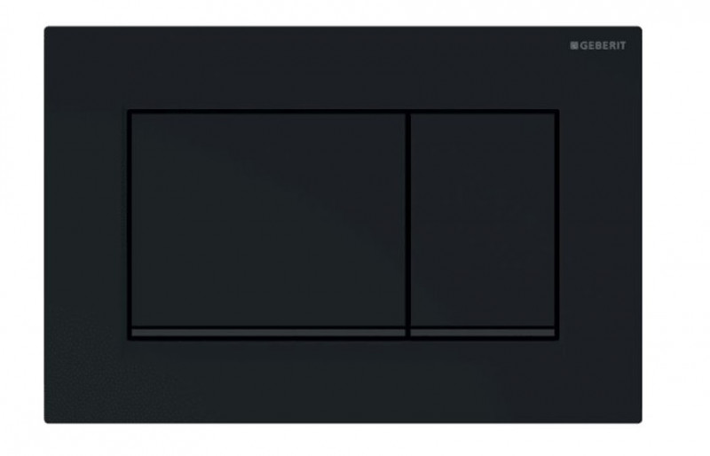 Geberit Sigma 30 przycisk do stelaża czarny / czarny matowy / czarny 115.883.DW.1