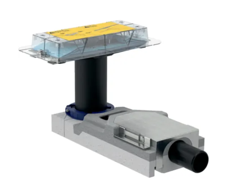 Geberit CleanLine zestaw montażowy do rynien zbiorczych serii CleanLine 65-90mm 154.152.00.1