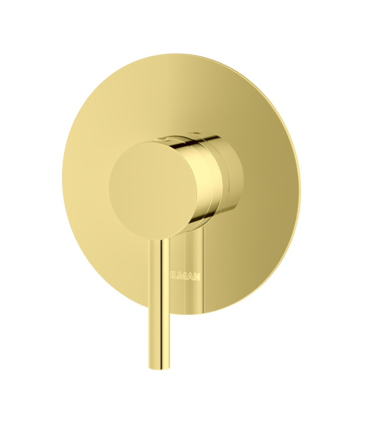 Kohlman Axel Gold podtynkowa bateria prysznicowa złoty połysk QW220AGD