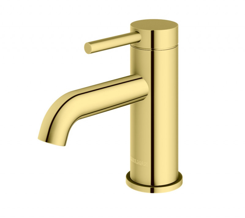 Kohlman Axel Gold bateria umywalkowa złoty połysk QB100AGD