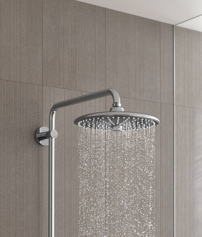 Grohe Euphoria System zestaw prysznicowy termostatyczny z deszczownicą 26 cm chrom 27296003