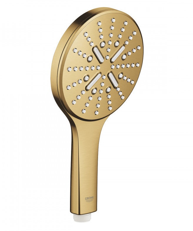 Grohe Smartcontrol zestaw podtynkowy termostatyczny z deszczownicą 31x31 i napelniem przez przelew kompletny złoty szczotkowany brushed cool sunrise