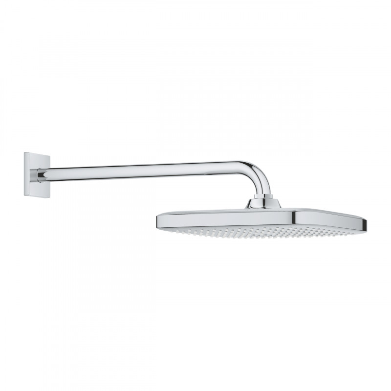 Grohe Tempesta 250 Cube deszczownica kwadratowa 25x25 z ramieniem ściennym 1 strumień chrom 26682000