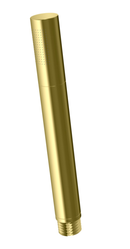 Kohlman Axel Gold zestaw podtynkowy z deszczownicą 25x25 złoty połysk QW210AGDR25