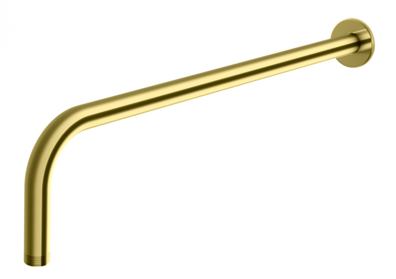 Kohlman Axel Gold zestaw podtynkowy z deszczownicą 25x25 złoty połysk QW210AGDR25