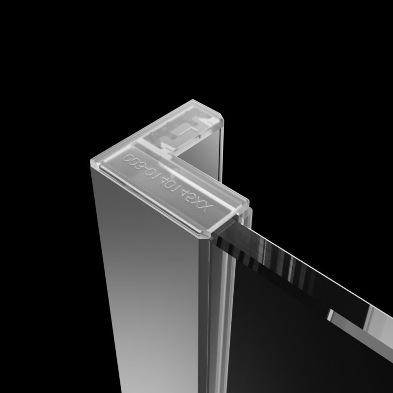 Radaway Torrenta KDJ drzwi otwierane do kompletowania ze ścianką 110 cm lewe chrom przeźroczyste Easy Clean 133211-01-01L