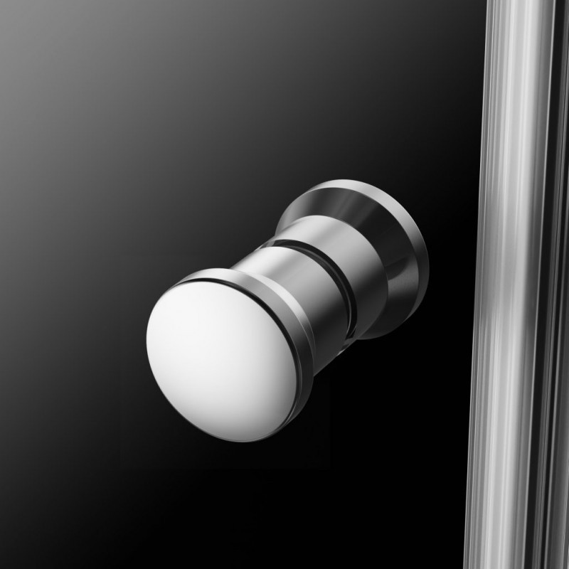 Radaway Torrenta KDD kabina prostokątna 80Lx100P drzwi otwierane chrom przeźroczyste Easy Clean 132273-01-01R