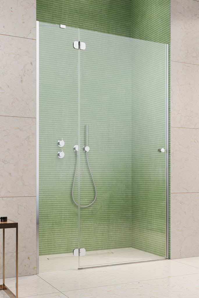 Radaway Torrenta DWJ drzwi do wnęki otwierane 90 cm lewe chrom przeźroczyste Easy Clean 131900-01-01