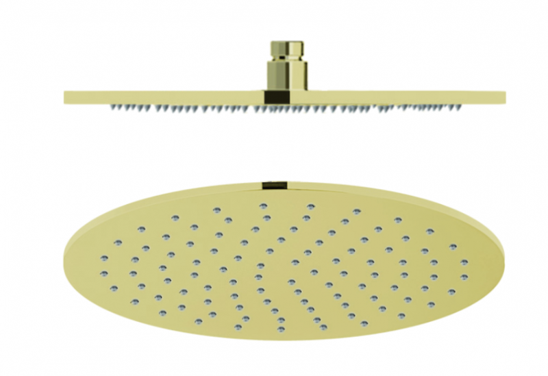 Vedo Desso Oro deszczownica okrągła slim 30x30 złoty VSN7030/ZL