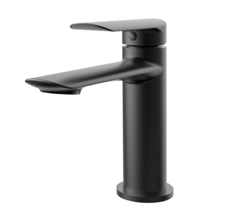 Vedo Aletta Nero bateria umywalkowa z korkiem klik-klak czarny mat VBA5001CCZ