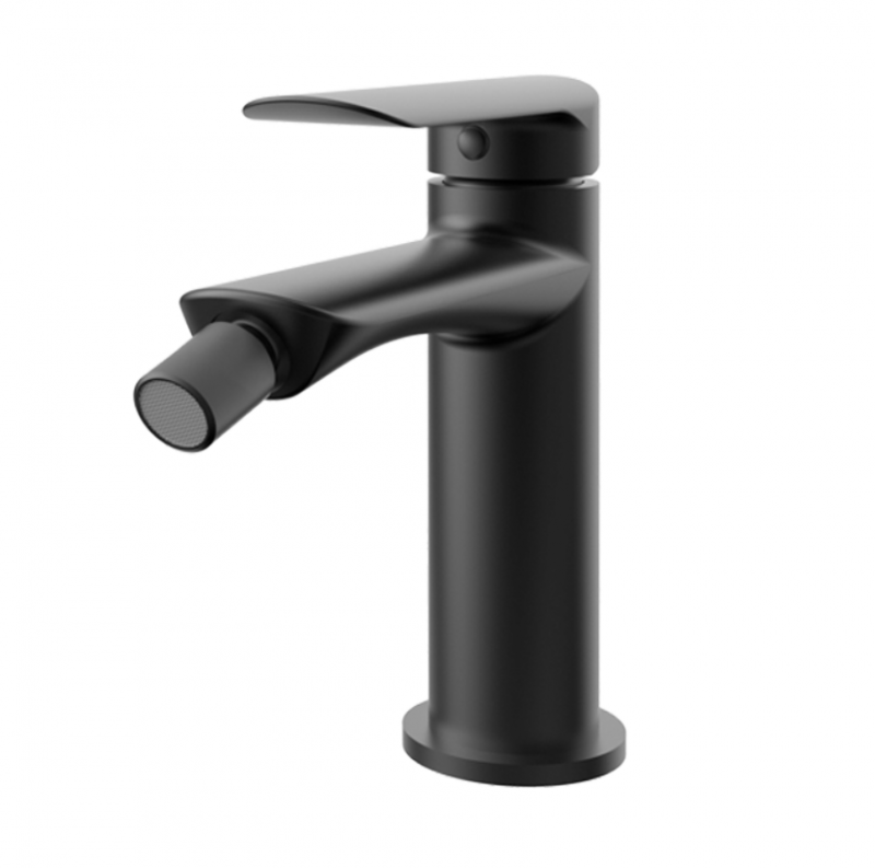 Vedo Aletta Nero bateria bidetowa z korkiem klik-klak czarny mat VBA5002CCZ