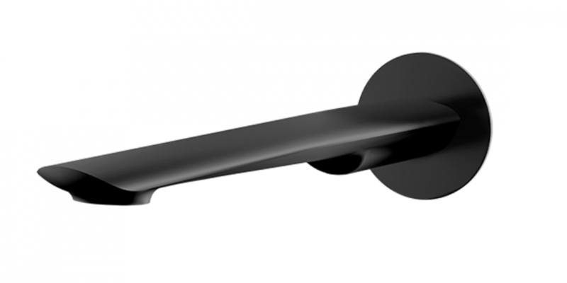 Vedo Aletta Nero wylewka wannowa 190 mm czarny mat VBA5033CZ