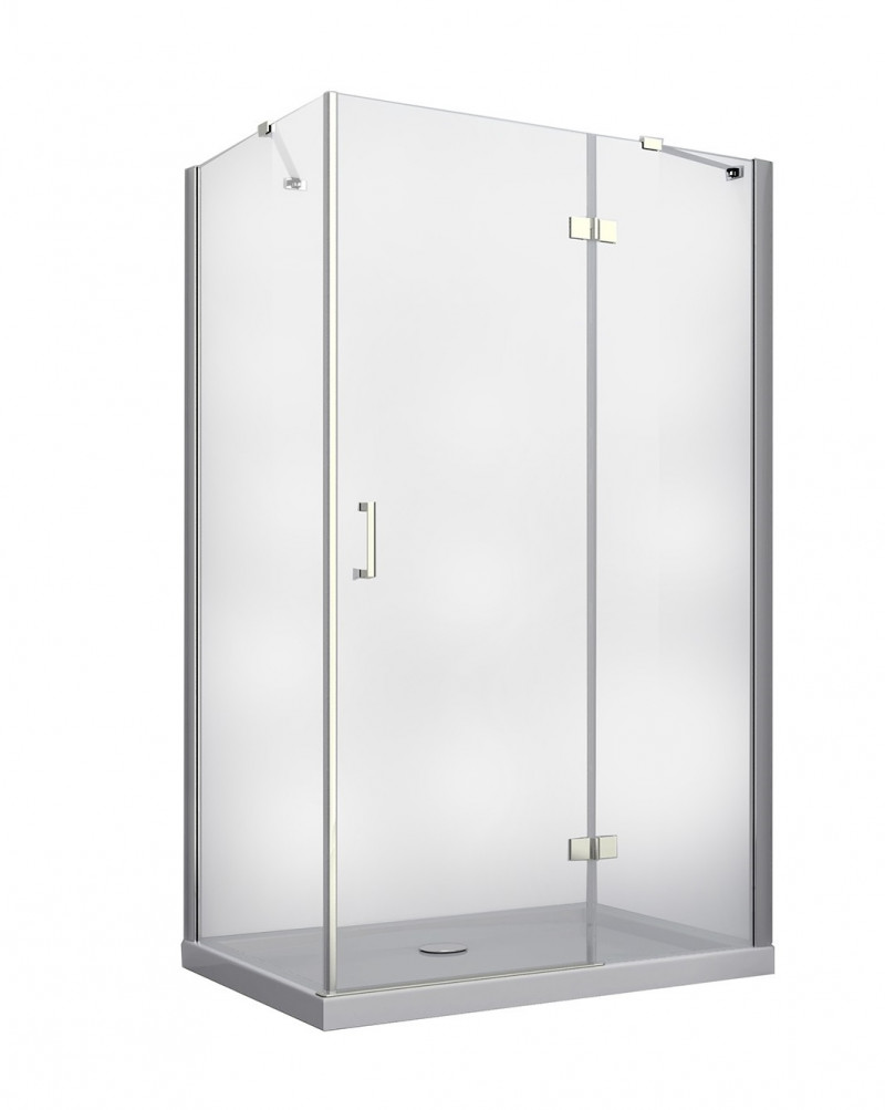 BESCO Viva 195 Kabina prostokątna 120x90 prawa drzwi otwierane chrom przeźroczyste VPP-129-195C