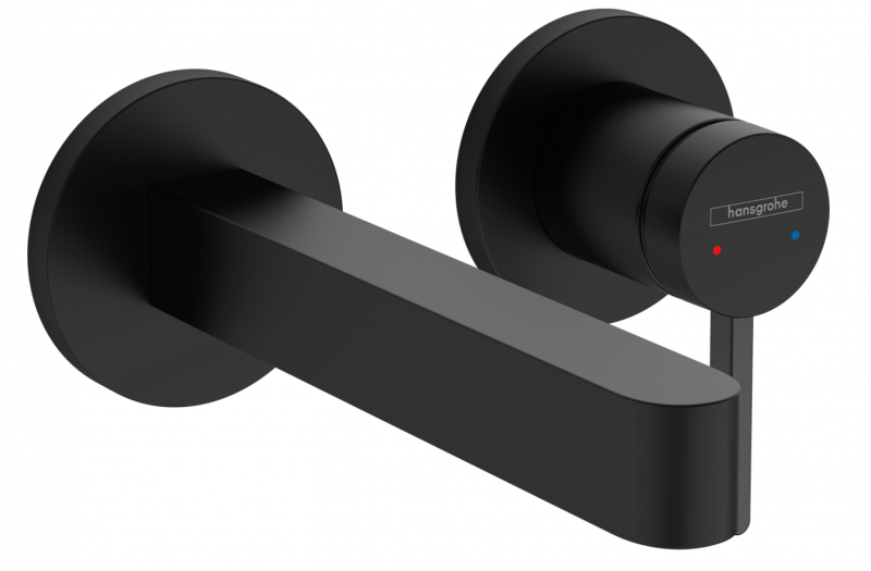 Hansgrohe FinishPlus Finoris bateria umywalkowa podtynkowa 16,5 cm czarny matowy 76051670