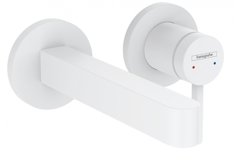 Hansgrohe FinishPlus Finoris bateria umywalkowa podtynkowa 16,5 cm biały matowy 76051700