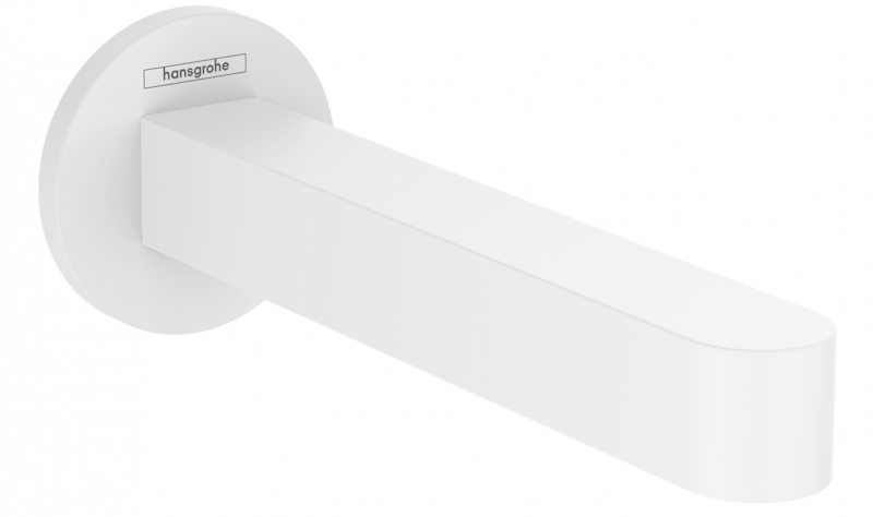 Hansgrohe FinishPlus Finoris wylewka wannowa biały matowy 76410700