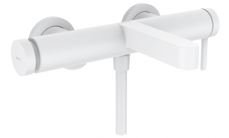 Hansgrohe FinishPlus Finoris bateria wannowa ścienna biały matowy 76420700