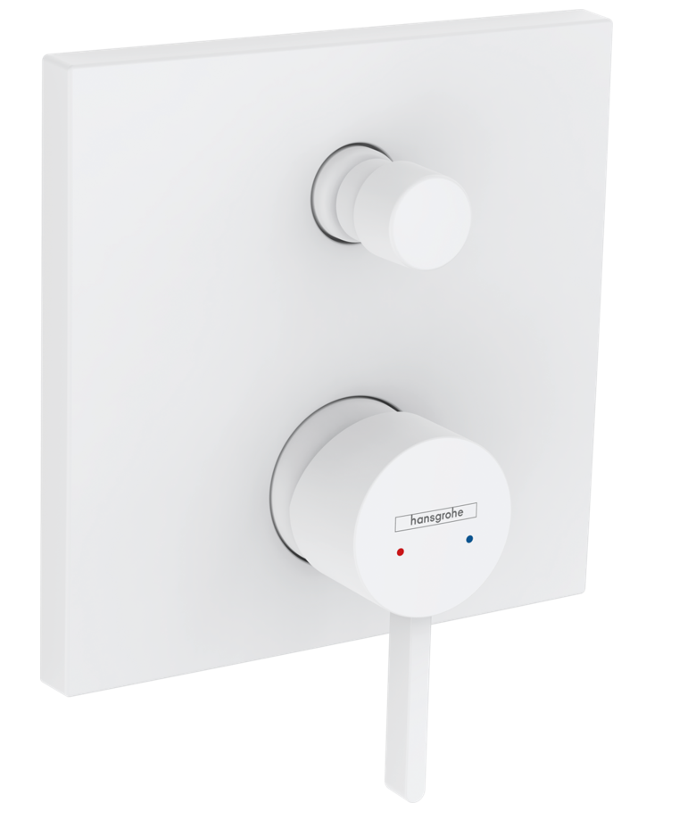 Hansgrohe FinishPlus Finoris bateria wannowo-prysznicowa podtynkowa biały matowy 76415700