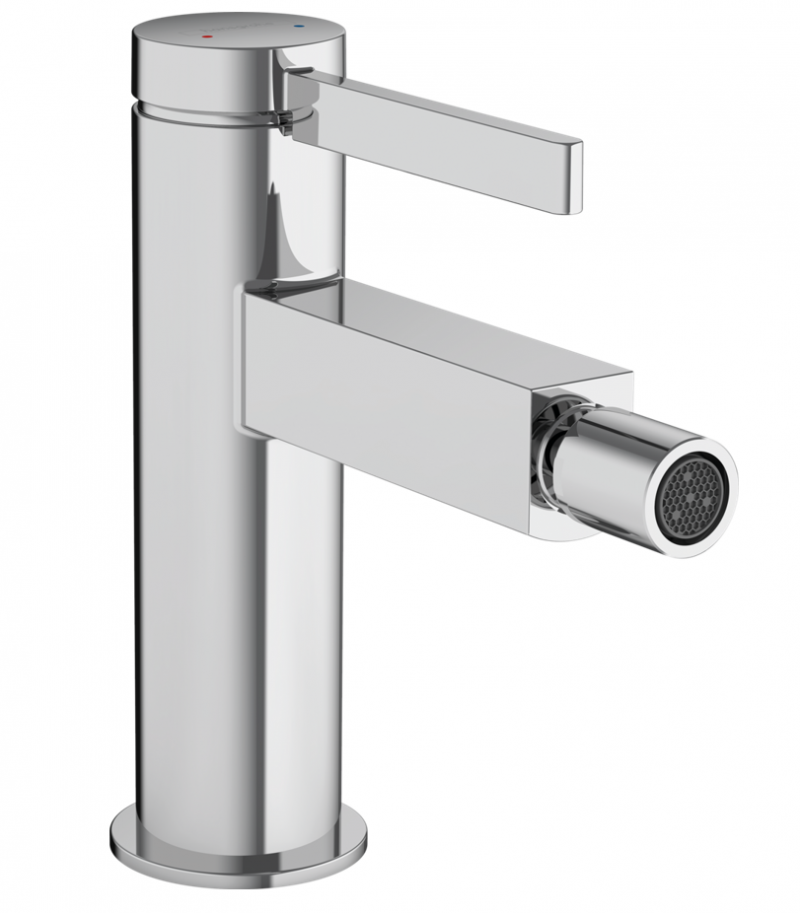 Hansgrohe Finoris bateria bidetowa z korkiem klik-klak chrom połysk 76200000