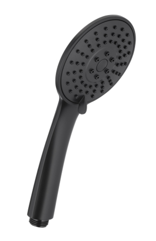 KFA Moza Black słuchawka prysznicowa 3-funkcyjna czarny 842-065-81