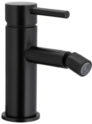 KFA Moza Black bateria bidetowa z korkiem klik-klak czarny 5037-015-81