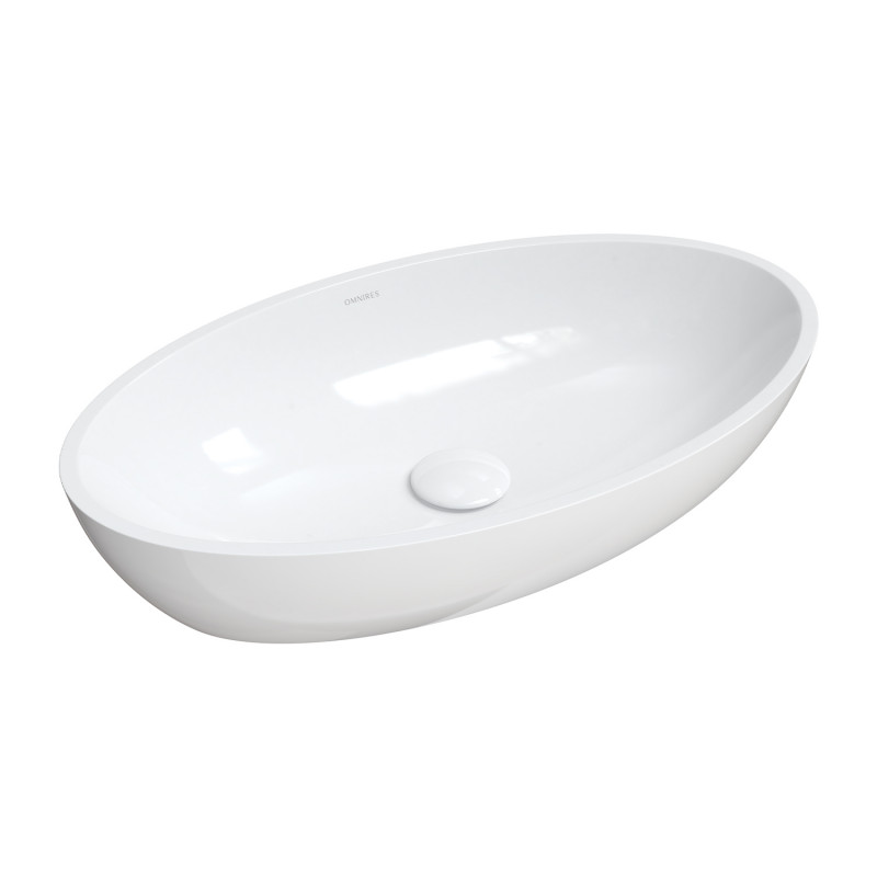 Omnires Siena Marble+ umywalka nablatowa 60x35 SIENALUNBP