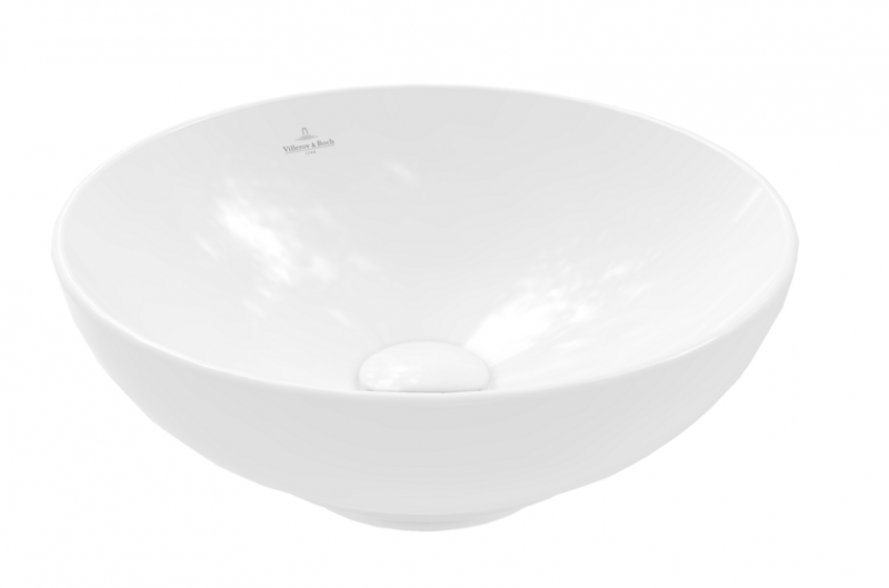 Villeroy&Boch Loop&Friends umywalka stawiana na blat 38x38 cm biała Weiss Alpin 4A450001
