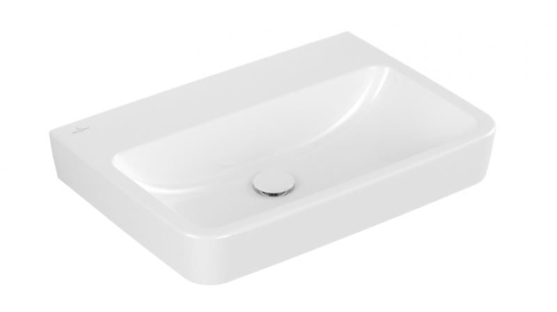 Villeroy&Boch O.Novo umywalka wisząca bez otworu na baterię bez przelewu 65x46 cm biała Weiss Alpin 4A416801