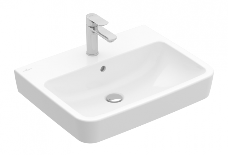 Villeroy&Boch O.Novo umywalka wisząca z przelewem 60x46 cm biała Weiss Alpin 4A416001