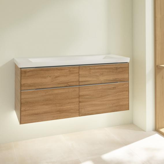 Villeroy&Boch Subway 3.0 umywalka meblowa 130x47 cm z bez otworu bez przelewu weiss alpin CeramicPlus 4A70D3R1