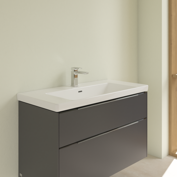 Villeroy&Boch Subway 3.0 umywalka meblowa 100x47 cm z otworem z przelewem weiss alpin 4A70A501