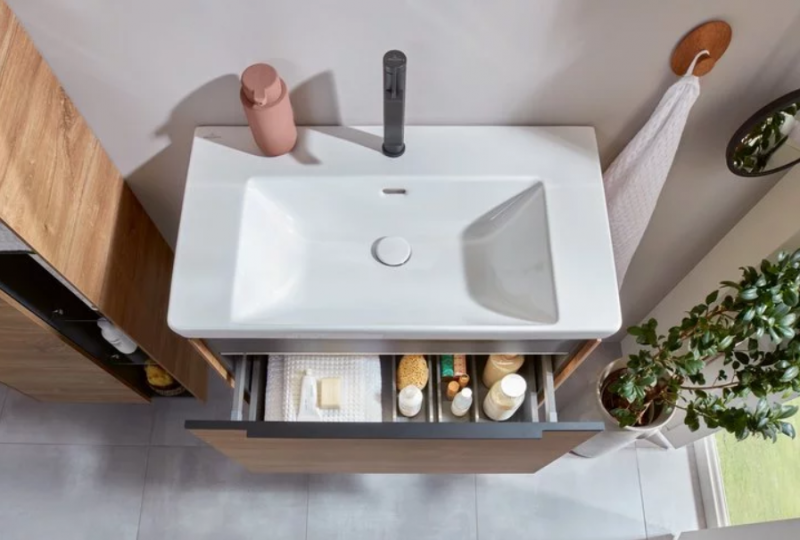 Villeroy&Boch Subway 3.0 umywalka meblowa 80x47 cm z przelewem weiss alpin CeramicPlus 4A7080R1