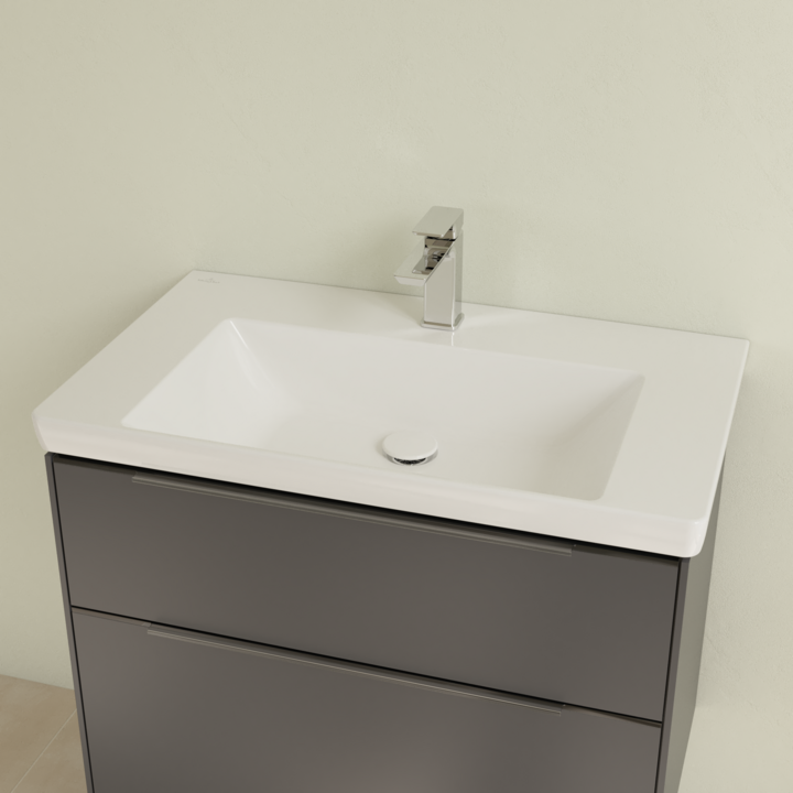 Villeroy&Boch Subway 3.0 umywalka meblowa 80x47 cm bez przelewu weiss alpin 4A708101