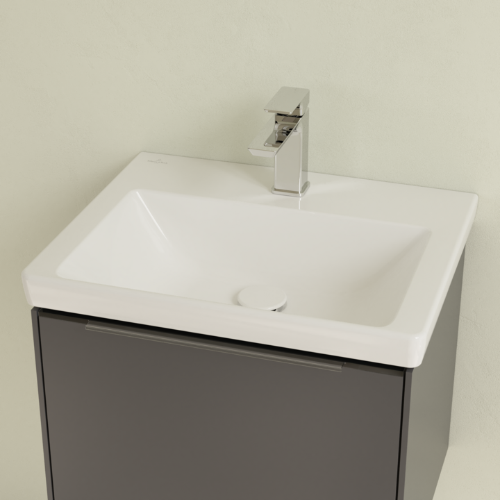 Villeroy&Boch Subway 3.0 umywalka meblowa 55x44 cm bez przelewu Weiss Alpin 4A70F501