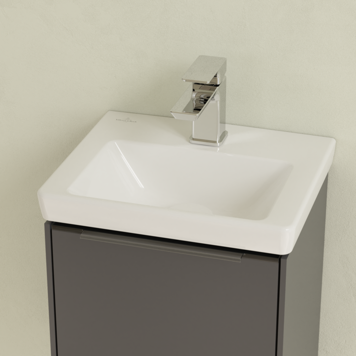 Villeroy&Boch Subway 3.0 umywalka meblowa 37x30,5 cm bez przelewu Weiss Alpin 43703801