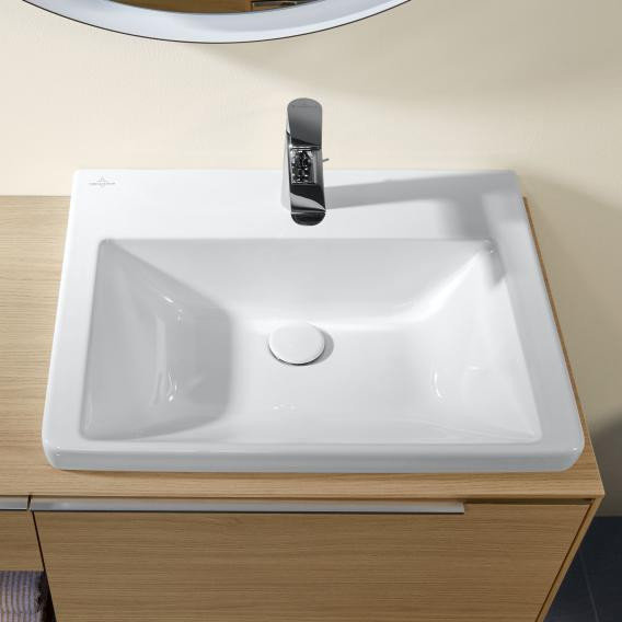 Villeroy&Boch Subway 3.0 umywalka meblowa szlifowana 60x47 cm bez przelewu weiss alpin CeramicPlus 4A706LR1