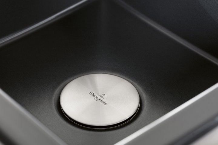 Villeroy&Boch osłona odpływu stal szczotkowana 962415LC