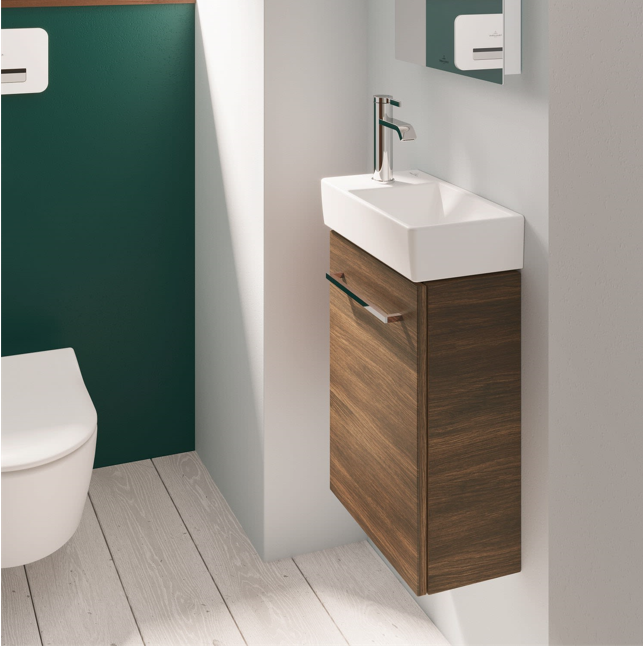 Villeroy&Boch Avento umywalka mała 36x22 cm biały Weiss Alpin CeramicPlus 43003RR1