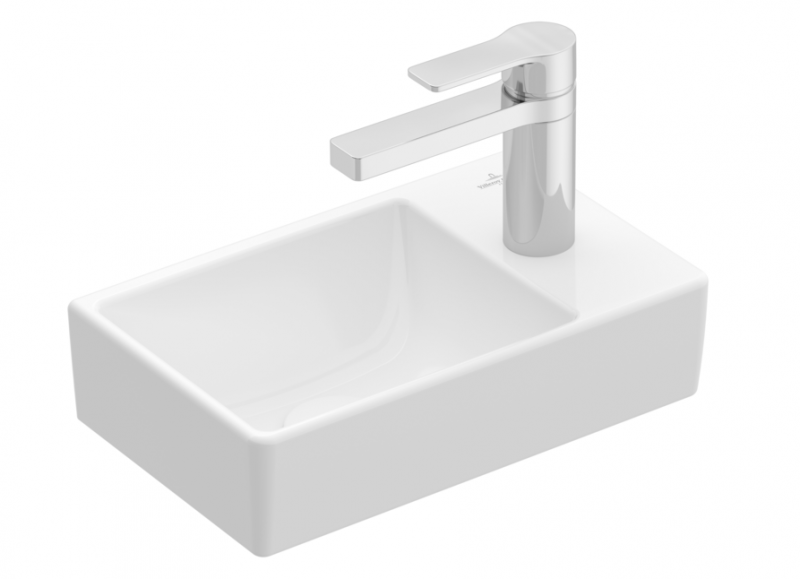 Villeroy&Boch Avento umywalka mała 36x22 cm biały Weiss Alpin CeramicPlus 43003LR1