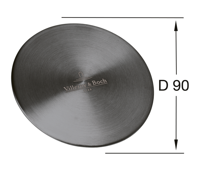 Villeroy&Boch osłona odpływu antracyt 96241505