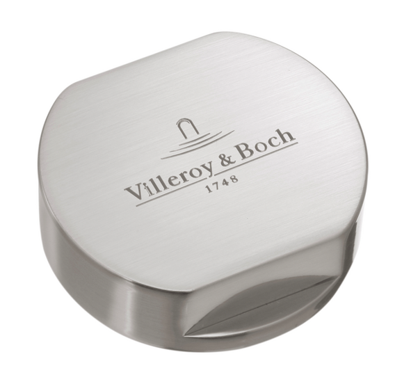 Villeroy&Boch pokrętło odpływu automatycznego z podwójnym zamknięciem stal szczotkowana 940525L7