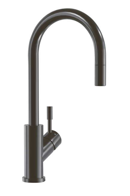 Villeroy&Boch Umbrella Flex bateria kuchenna z wyciąganą wylewką antracyt 92540005