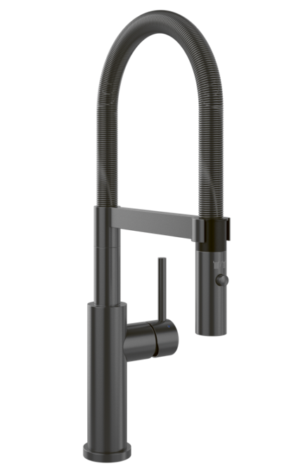 Villeroy&Boch Steel Expert 2.0 bateria kuchenna z elastyczną wylewką antracyt 92800005