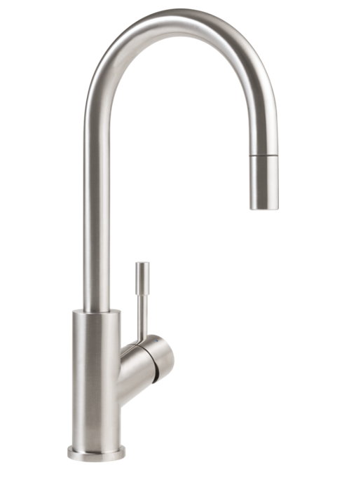 Villeroy&Boch Umbrella Flex bateria kuchenna z wyciąganą wylewką stal szczotkowana 925400LC