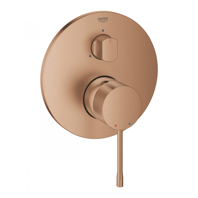 Grohe Essence podtynkowa bateria 3-drożna złoto szczotkowane Brushed Warm Sunset 24092DL1