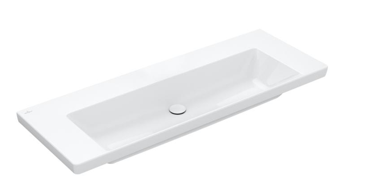 Villeroy&Boch Subway 3.0 umywalka meblowa 130x47 cm z bez otworu bez przelewu weiss alpin 4A70D301